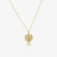 Collier Open heart en Or 18K