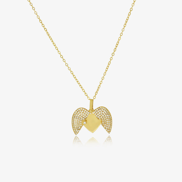 Collier Open heart en Or 18K - Secondary View
