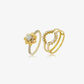 Rose Solitaire En Or 18K
