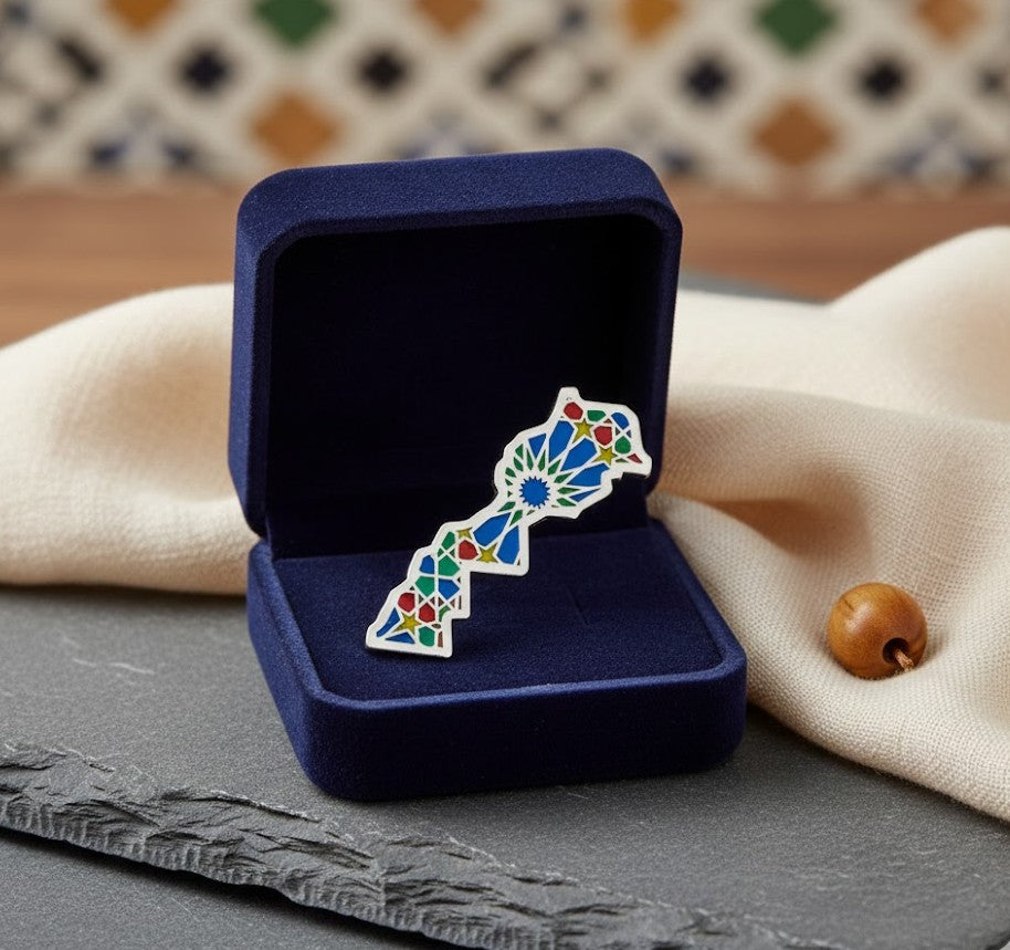 Broche Mosaïque Royale