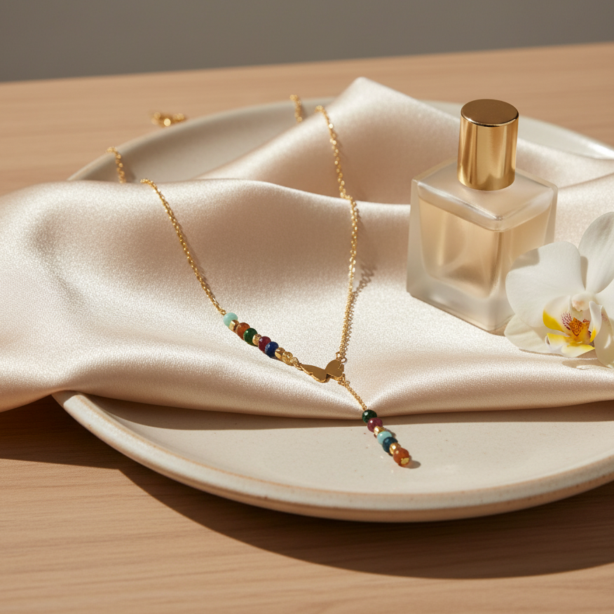 Collier Danse du Ciel en Or 18K