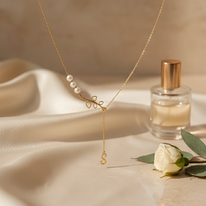 Collier Branche de Vie en Or 18K