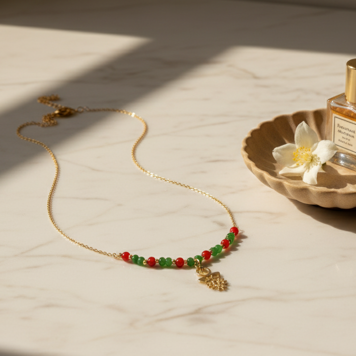 Collier Todgha en Or 18K