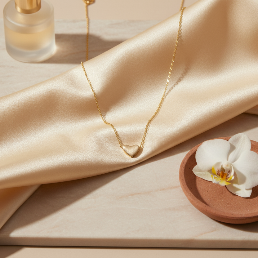 قلادة فوكس من الذهب عيار 18 قيراطًا 