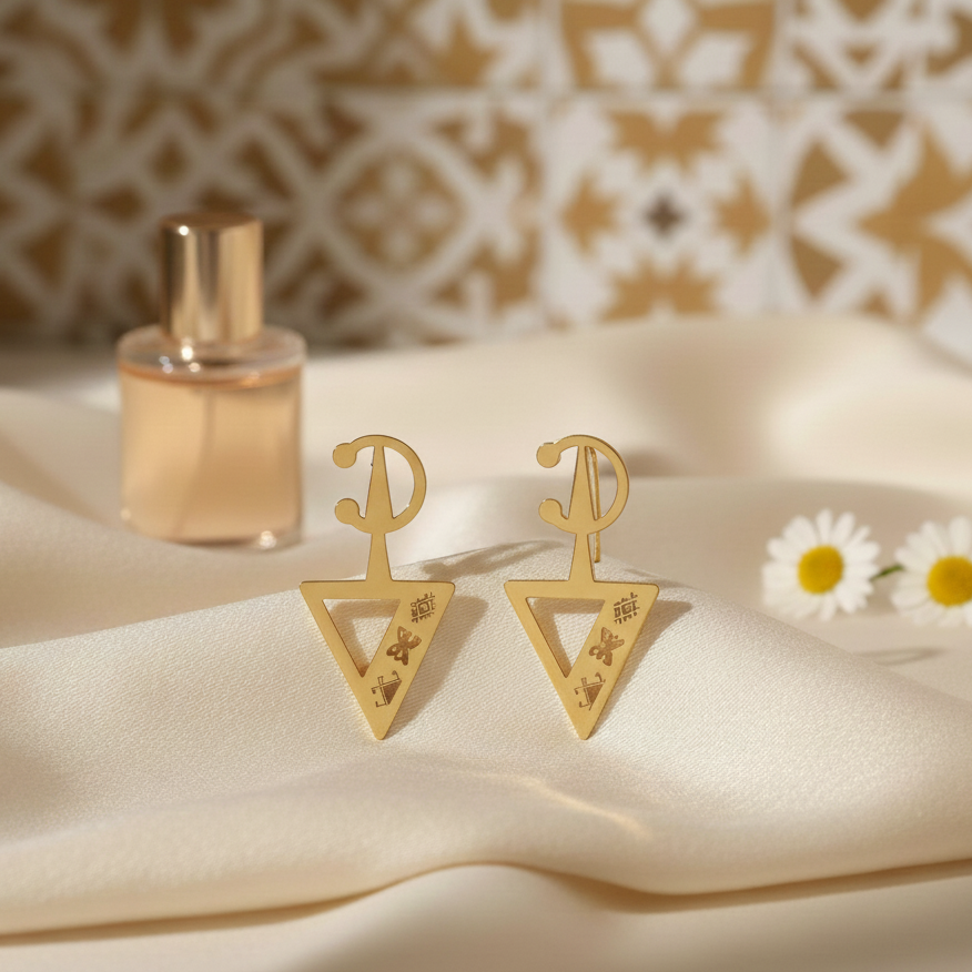 Boucle Baya en Or 18K