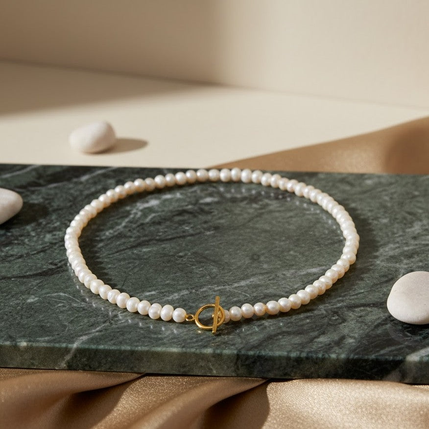 قلادة كريول من الذهب عيار 18 قيراطًا