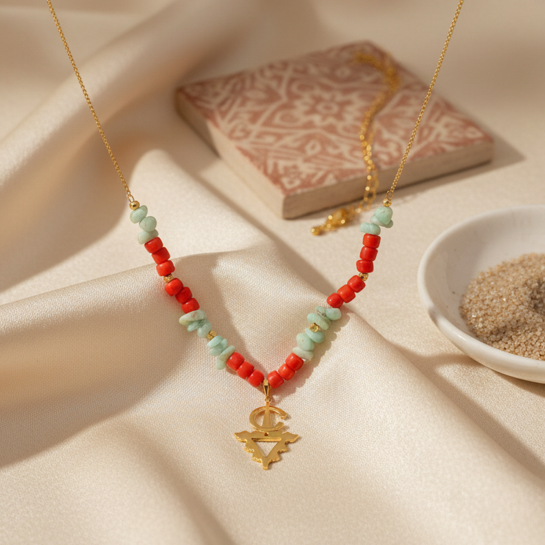 Collier Tiznit en Or 18K