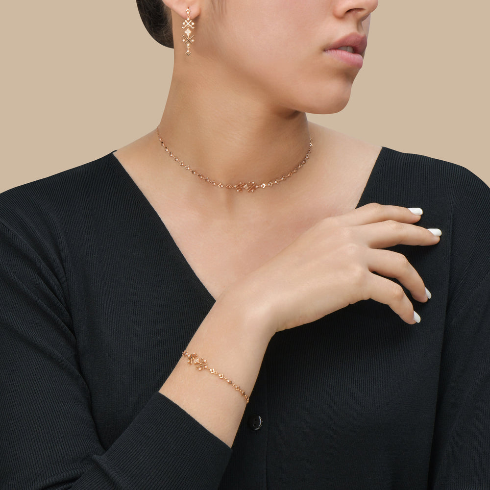 Ensemble Izza En Or 18K