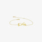 Bracelet Prénom Personnalisé Arabe en Or 18K