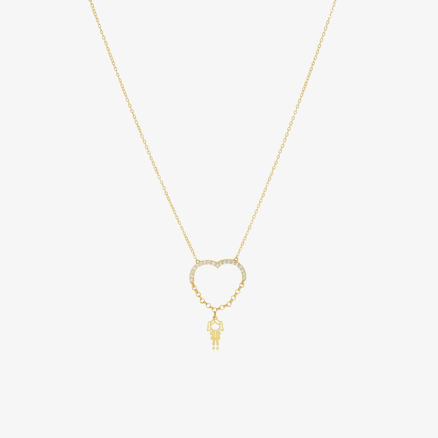 Collier Câlins Célestes en Or 18K