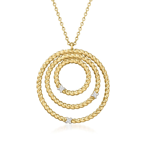 Collier Triple Infinity en Or 18K