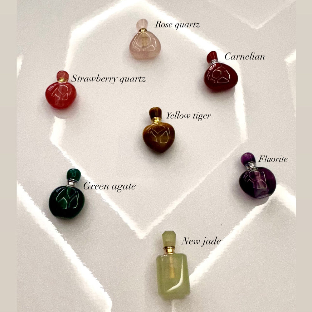 Collier Verdea En Or 18K - Flacons Pierres naturelles