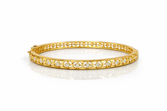 Bracelet Arabesque Lumière en Or 18K
