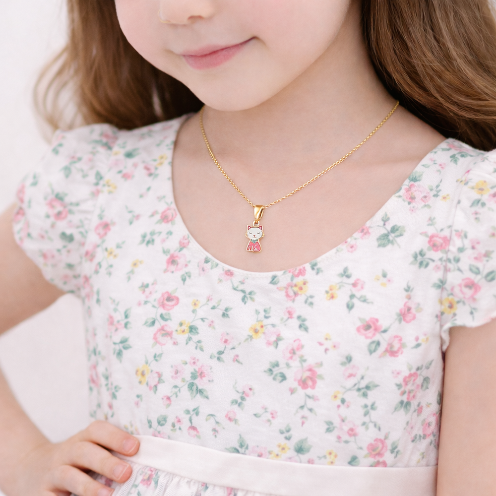 18K Gold Mchicha Necklace