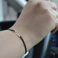 Bracelet Cordon Oui en Or 18K