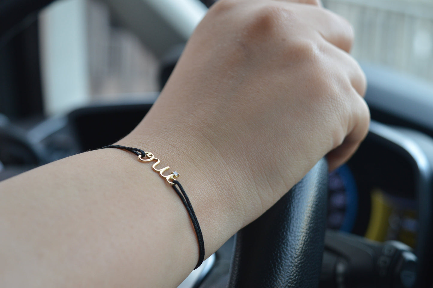 Bracelet Cordon Oui en Or 18K