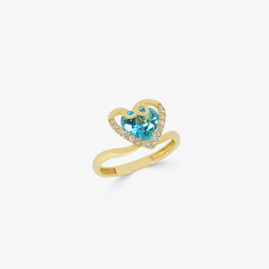 Bague Cœur d’Océan