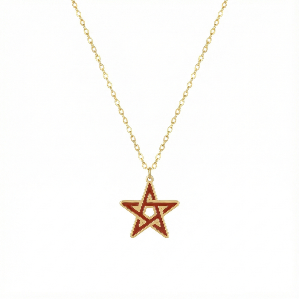 Étoile du Royaume En Or 18K