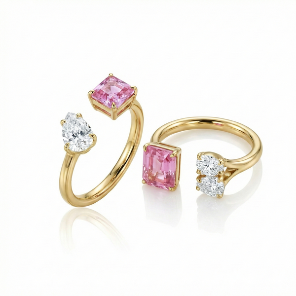 Bague Twinder en Or 18K