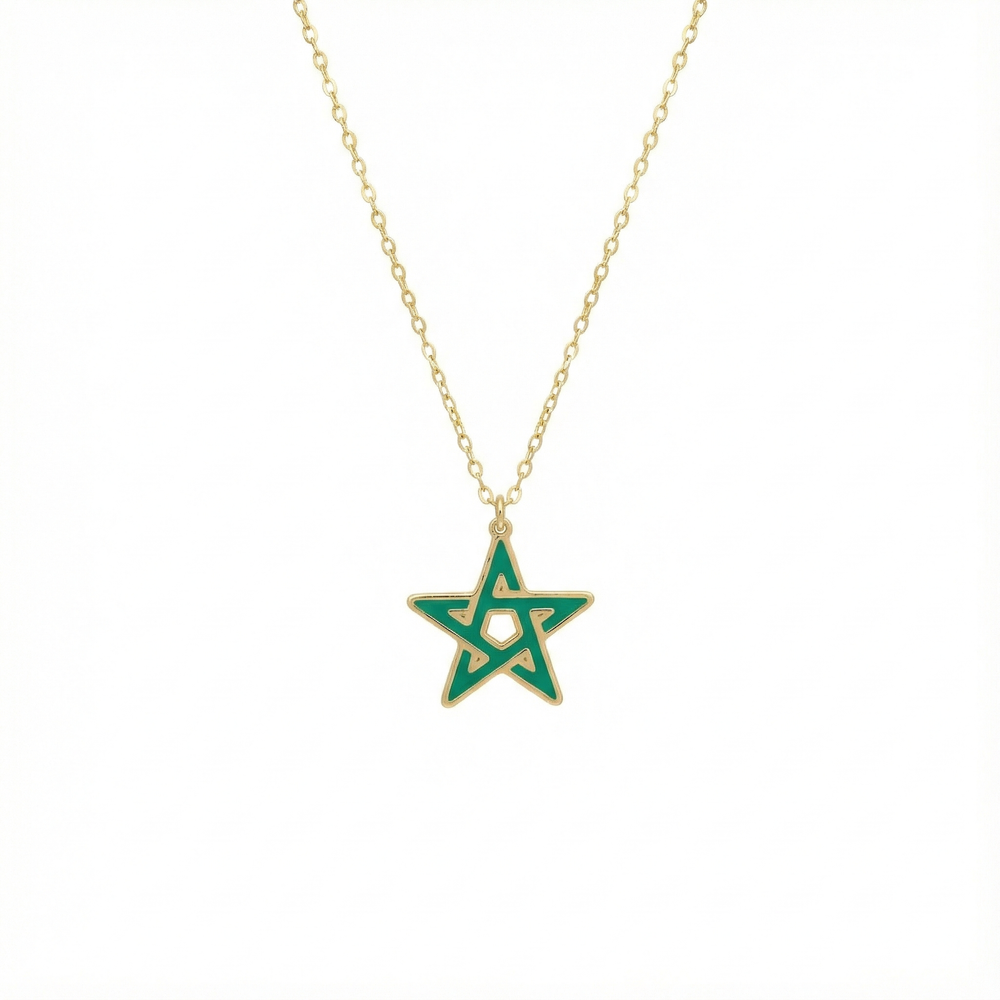 Étoile du Royaume En Or 18K