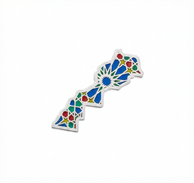Broche Mosaïque Royale