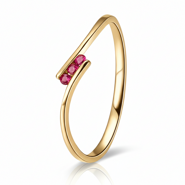 Bague Promesse e Or 18K