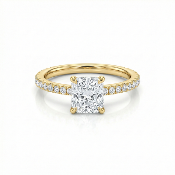 Bague Classique Lumière en Or 18K