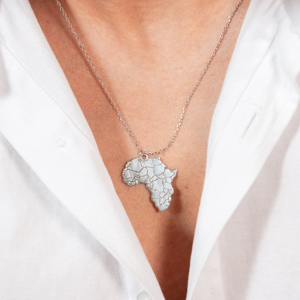 Collier Racines d’Afrique en Argent