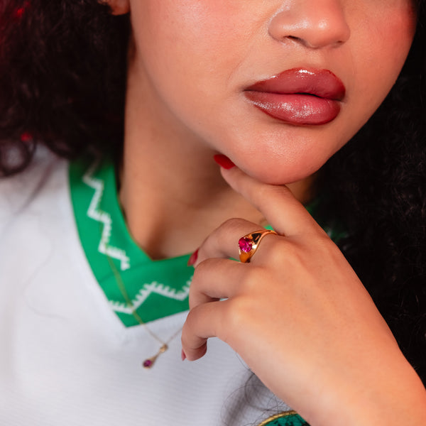 Bague Passion Maroc En Or 18k