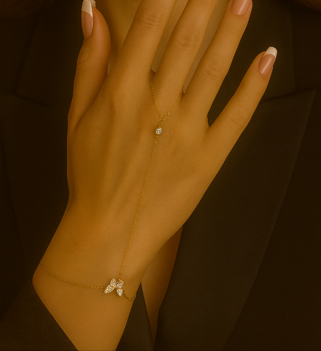 Hand Chain Papillon