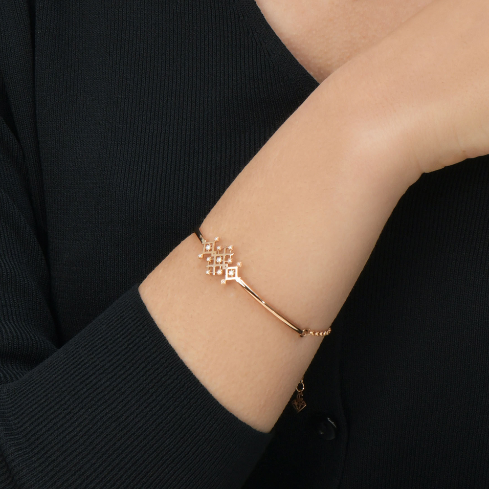 Bracelet Lbaz en Or 18K