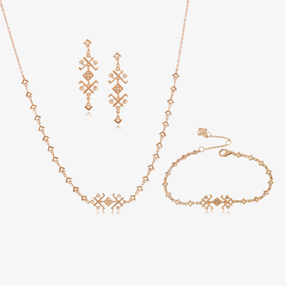 Ensemble Izza En Or 18K