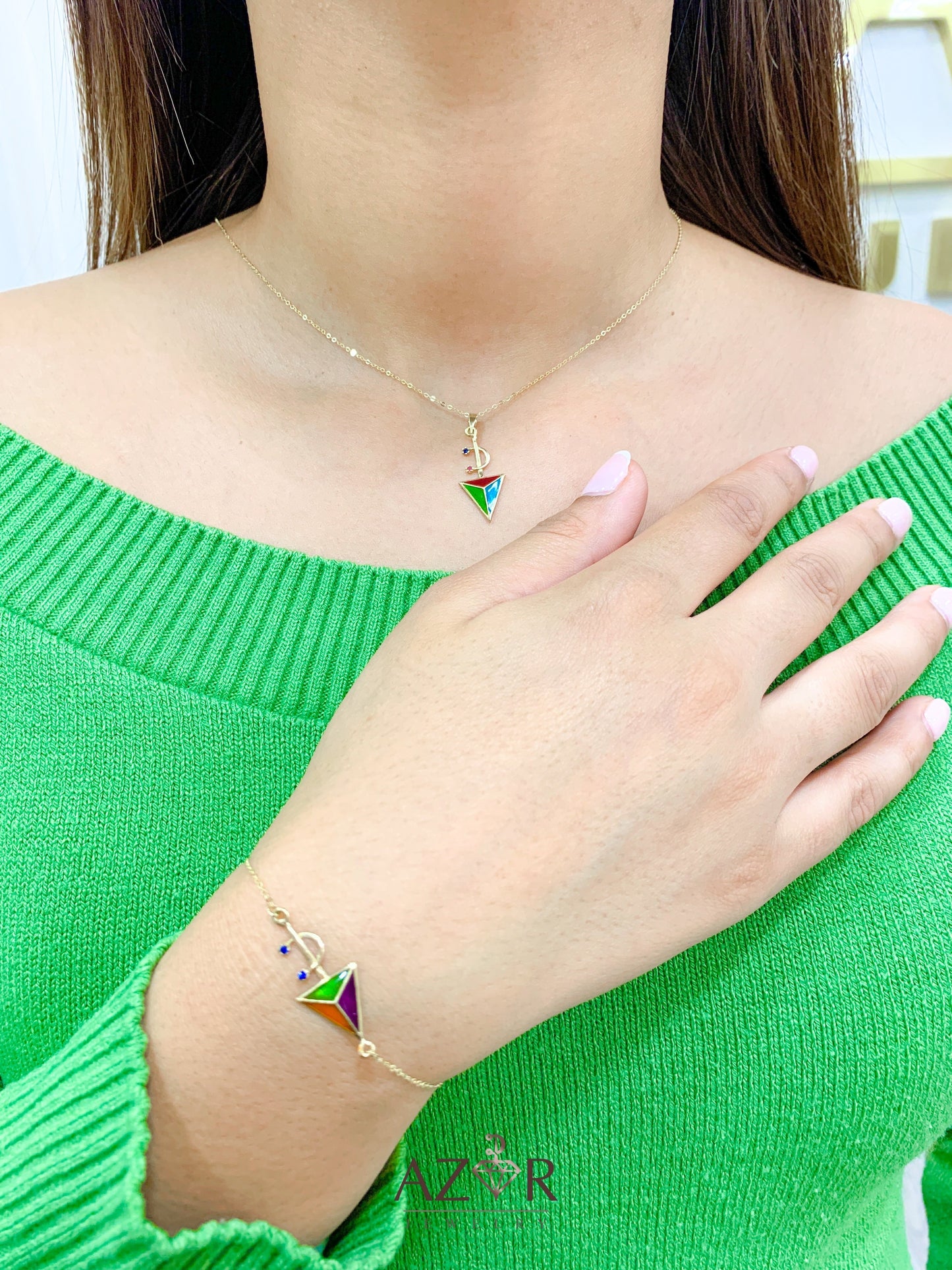 Collier Tihiya en Or 18K