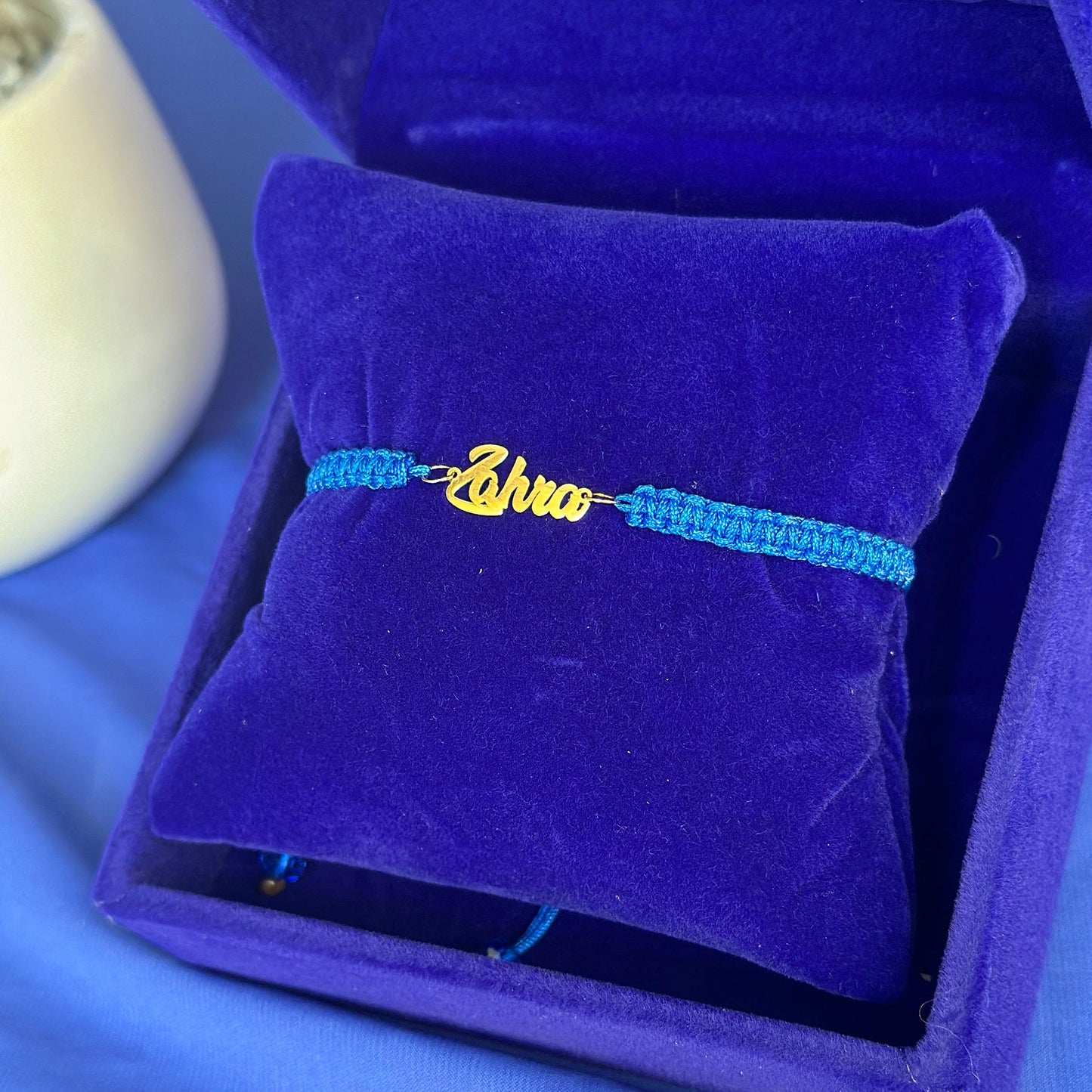 Bracelet Prénom cordon en or 18 Carats