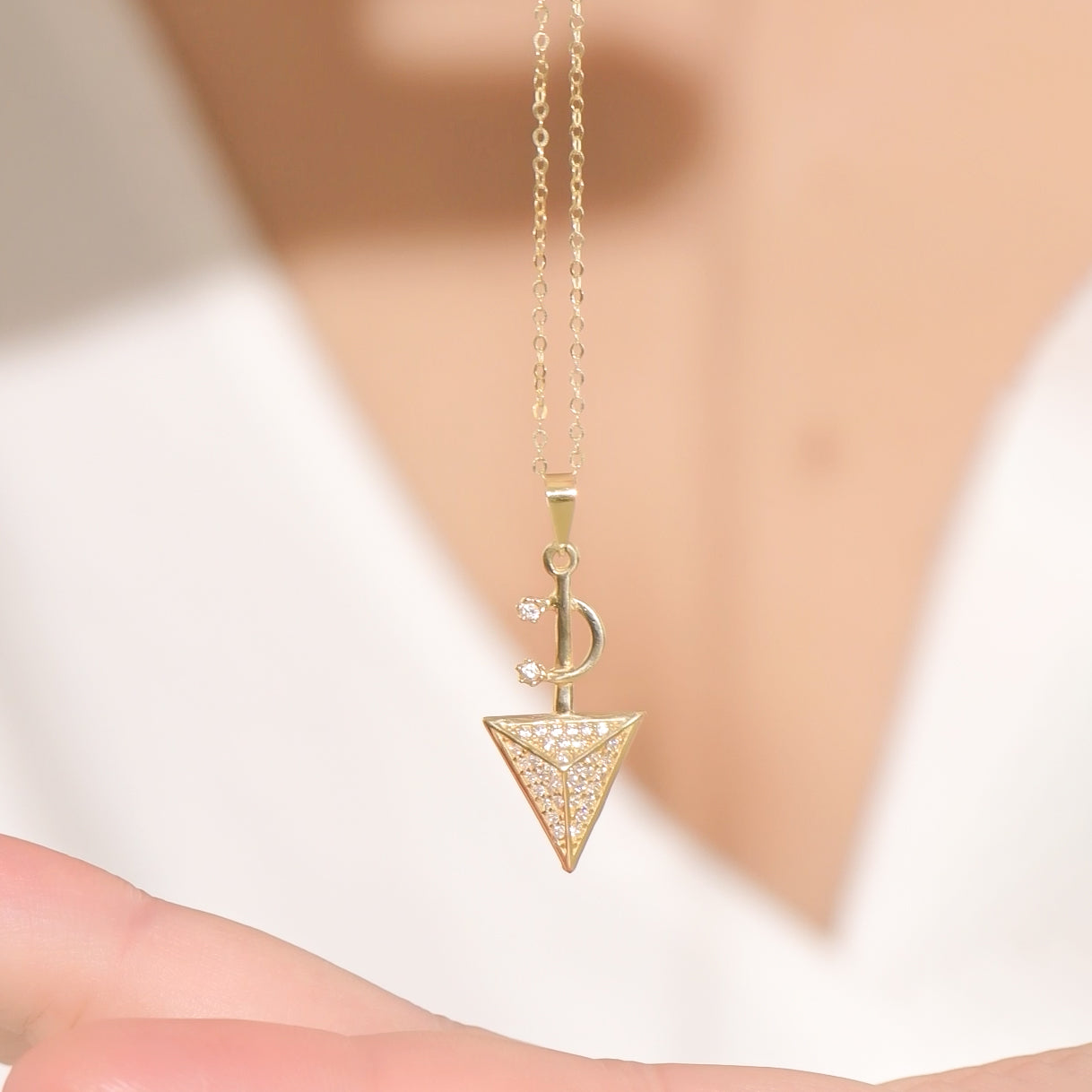 Collier Tagldit en Or 18K