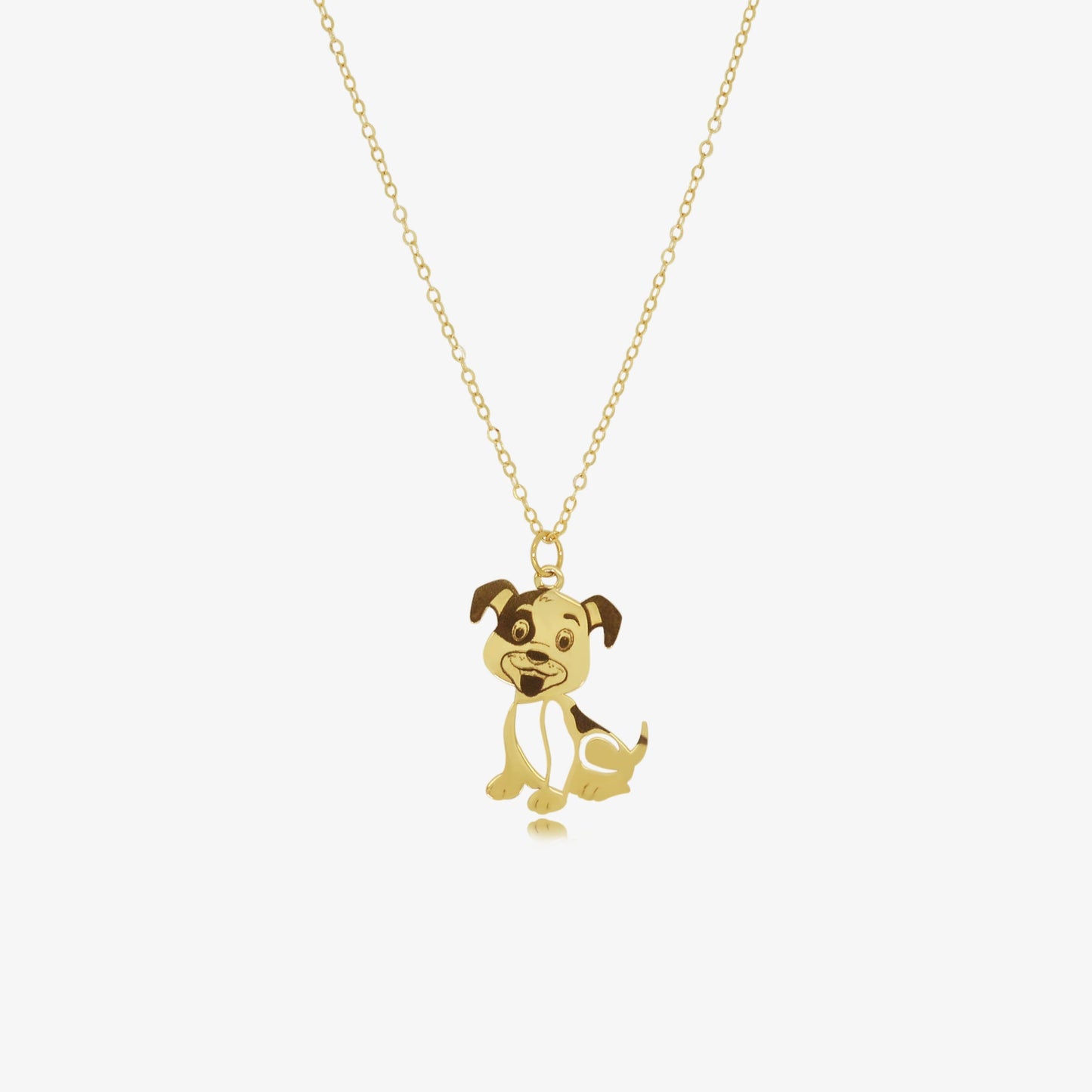 Collier Cute Dog en Or 18k