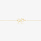 Bracelet Triangle d'OR en Or 18K