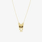 Collier Gazelle en Or 18k