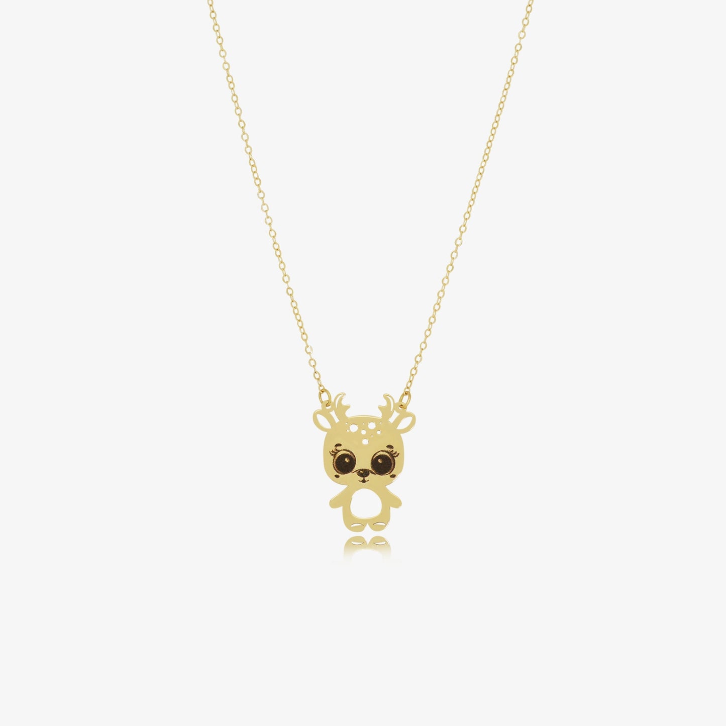 Collier Gazelle en Or 18k