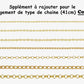 Ensemble  Tifinagh Personnalisé en Or 18K
