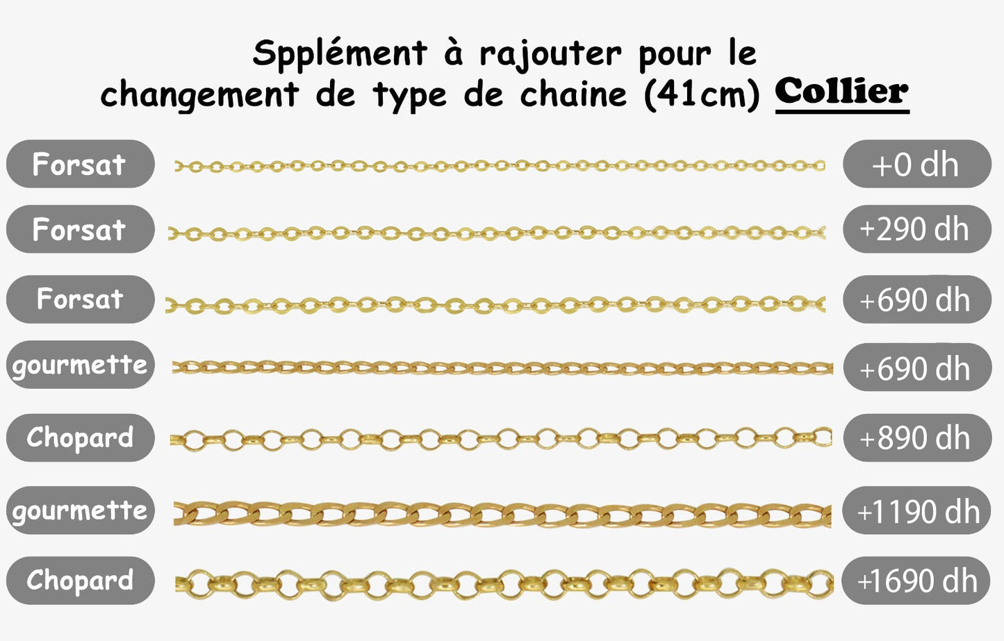 Collier Danse Intime en Or 18K