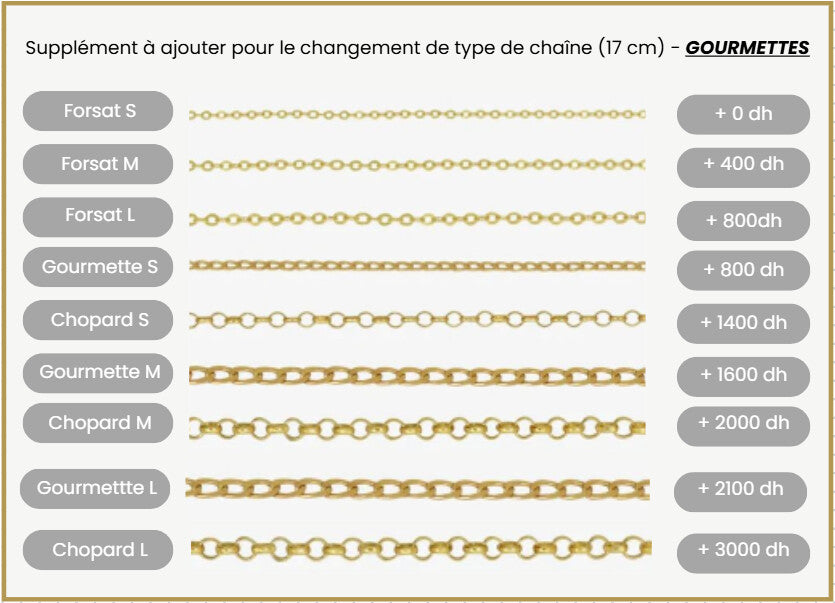 Bracelet Haha Simple En Or 18K