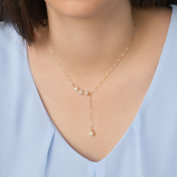 Collier Flowy en Or 18K - Secondary View