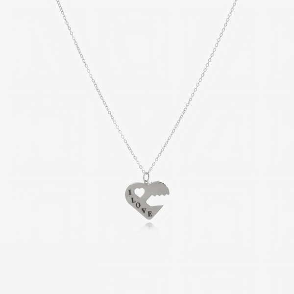 Collier heart And Key En Or 18K - Secondary View