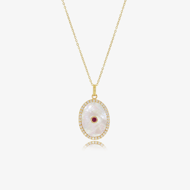Collier Clair De Lune en  Or 18k
