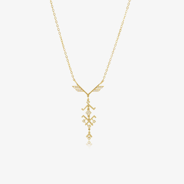 Collier Askiwn Tatouage en Or 18k