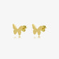 Boucle Papillon en Or 18K