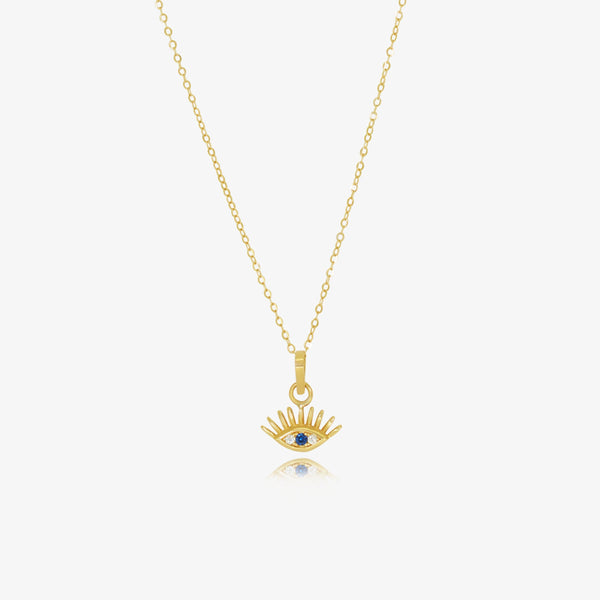 Collier D'oeil en Or 18K