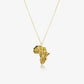Collier Afrique en Or 18K