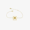 Cubic QR Bracelet in 18K Gold